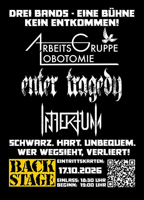 Arbeitsgruppe Lobotomie, Infektum, Enter Tragedy
