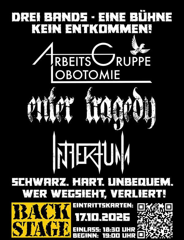 Arbeitsgruppe Lobotomie Infektum Enter Tragedy